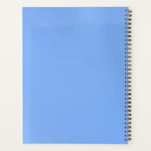 Comic Art of a plaza in Madrid, Spanje Planner (Achterkant)