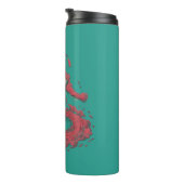 Comic Art Zee Monster Tumbler Thermosbeker (Geroteerd rechts)