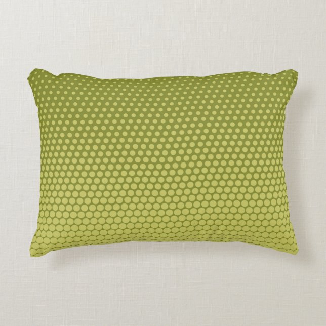 Comic background. Halftone dotted retro pattern wi Accent Kussen (Voorkant)