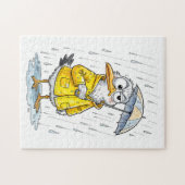 Comic Bird Rainy Day Duty Legpuzzel (Horizontaal)