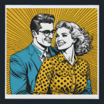 Comic Book Affair Pop Art - Retro-geïnspireerd Imitatie Canvas Print<br><div class="desc">Geniet van de nostalgie van klassieke stripverhalen met deze boeiende Comic Book Affair Pop Art! Dit kunstwerk combineert prachtig de essentie van retro strips met de stoutmoedigheid van pop art, waardoor een visueel verbluffend en speels meesterwerk ontstaat. Dompel jezelf onder in de levendige kleuren, dynamische composities en expressieve personages die...</div>