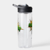 Comic Book Art Boing Bubble gepersonaliseerd Waterfles (Rechts)