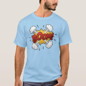 Comic Book Art Boom Bubble T-shirt (Voorkant)