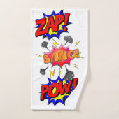 Comic Book Art Pop op maat Bad Handdoek (Handdoek)