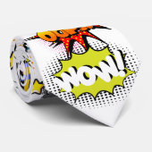 Comic Book Art Pop Stropdas (Opgerold)