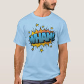 Comic Book Art Wham Bubble T-shirt (Voorkant)