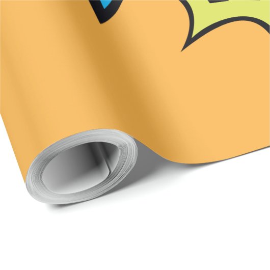 Comic Book "Bam"-ballon Cadeaupapier (Rol Hoek)