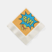 Comic Book "Bam"-ballon Servetten (Hoek)
