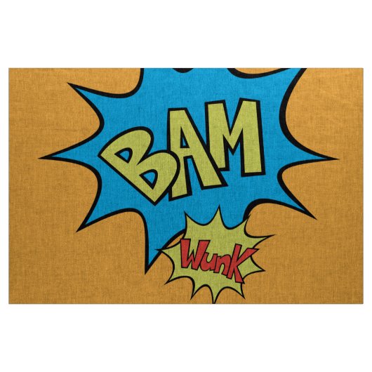 Comic Book "Bam"-ballon Stof (Yard (91,4 cm))