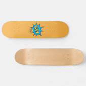 Comic Book "Bam" ballonskateboard Deck Persoonlijk Skateboard (Horizontaal)