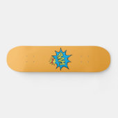 Comic Book "Bam" ballonskateboard Deck Persoonlijk Skateboard (Horizontaal)