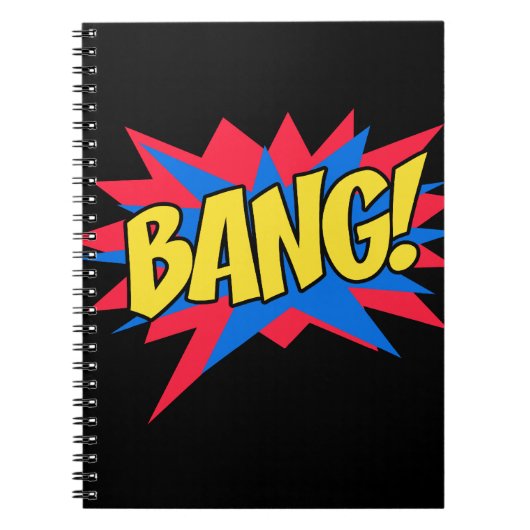 Comic Book BANG Notitieboek (Voorkant)