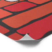 Comic Book Bang poster illustratie (Hoek)