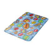 Comic book Bath Mat (Gekanteld)