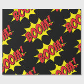Comic Book Boom! Cadeaupapier (Vlak)