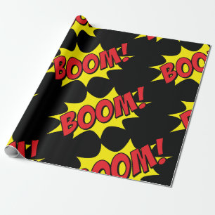 Comic Book Boom! Cadeaupapier