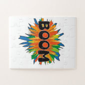 Comic Book BOOM Pop Art Explosie Legpuzzel (Horizontaal)