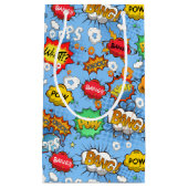 Comic Book Bubbles Cadeaus Klein Cadeauzakje (Voorkant)