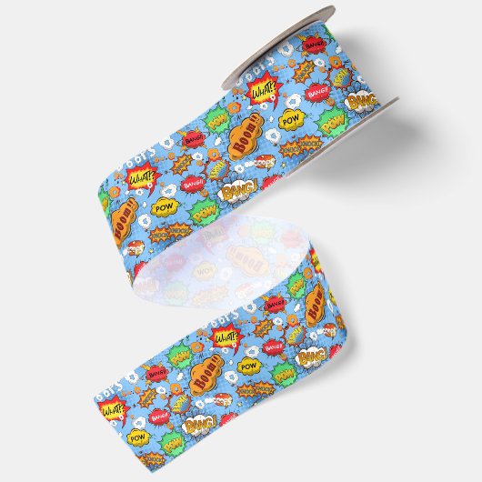 Comic Book Bubbles lint (Achterkant)