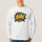 Comic Book Burst: AAAL! Pop Art T-shirt (Voorkant)