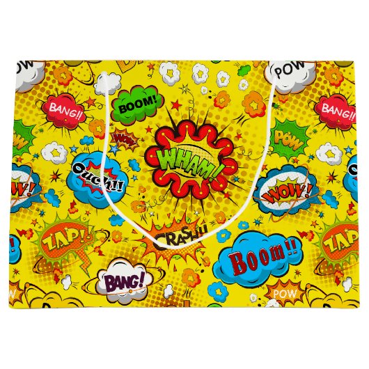 Comic Book Cadeau Groot Cadeauzakje (Voorkant)