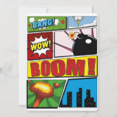 Comic book cartoon-lettertypen! (Achterkant)