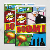 Comic book cartoon-lettertypen! (Voorkant / Achterkant)