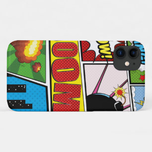 Comic book cartoon-lettertypen! Case-Mate iPhone case