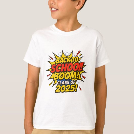 Comic Book Class van het Spirit Shirt 2025 (Voorkant)