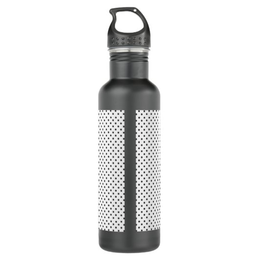 Comic Book Explosion Custom Text Bubble Waterfles (Achterkant)