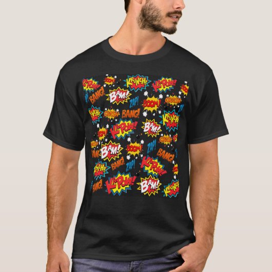 Comic Book Explosion T-shirt (Voorkant)