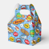 Comic Book Favor Box Bedankdoosjes (Achterkant)