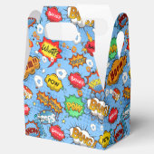 Comic Book Favor Box Bedankdoosjes (Geopend)