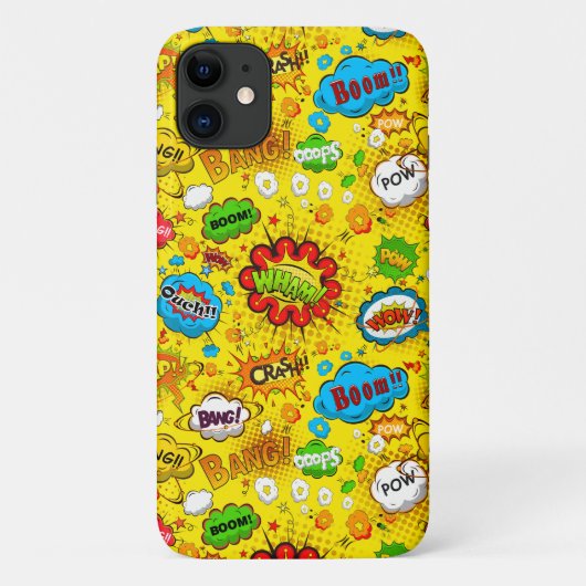 Comic Book Fun iPhone/iPad case (Achterkant)