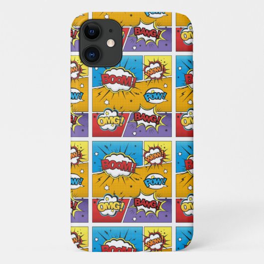 Comic Book Fun iPhone / iPad hoesje (Achterkant)