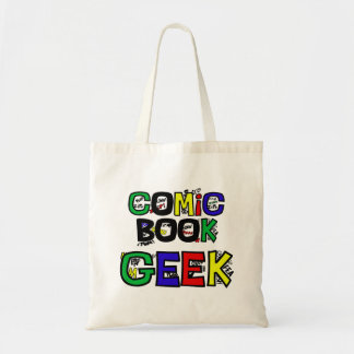 Comic Book Geek Bag Tote Bag