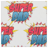Comic Book Geïnspireerd Super Pap Stof (Close Up)