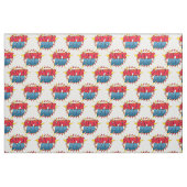 Comic Book Geïnspireerd Super Pap Stof (Fat Quarter)