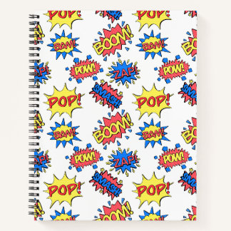 Comic Book Heroes Notebook Notitieboek