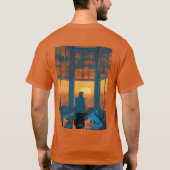 Comic Book Hoesje Design. T-shirt (Achterkant)