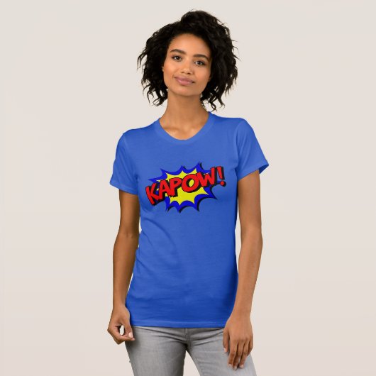Comic Book Kapow! T-shirt (Voorkant volledig)