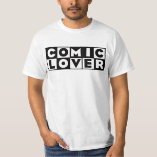 Comic Book Liefhebber Stout Design T-shirt