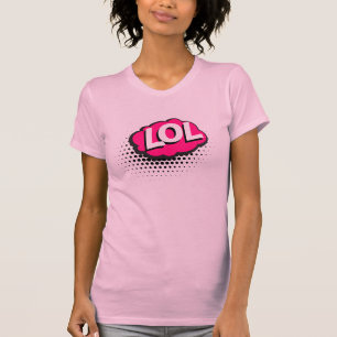 Comic Book LOL-tekstballon T-shirt