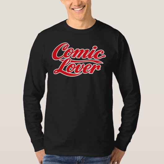 Comic Book Lover Stout Design 3 T-shirt (Voorkant)