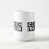Comic Book Lover Stout ontwerp Koffiemok (Center)