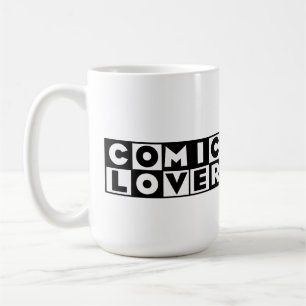 Comic Book Lover Stout ontwerp Koffiemok