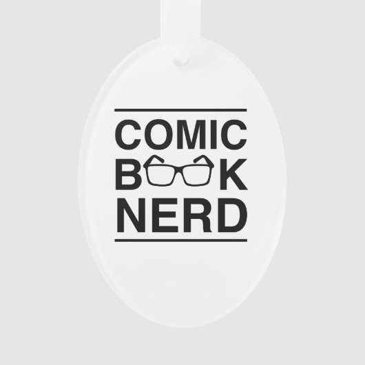 Comic Book Nerd Ornament (voorkant)