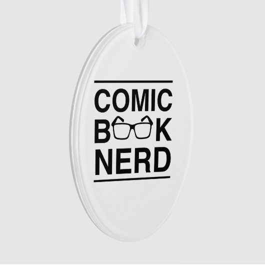 Comic Book Nerd Ornament (voorkant)
