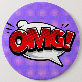 Comic Book OMG! Ronde Button 6,0 Cm