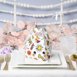 Comic Book Pattern Bedankdoosjes